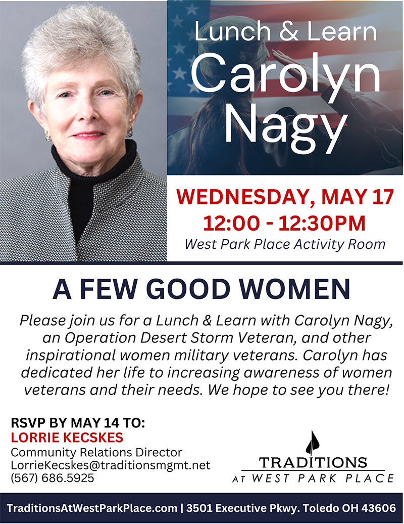 Lunch and Learn with Carolyn Nagy